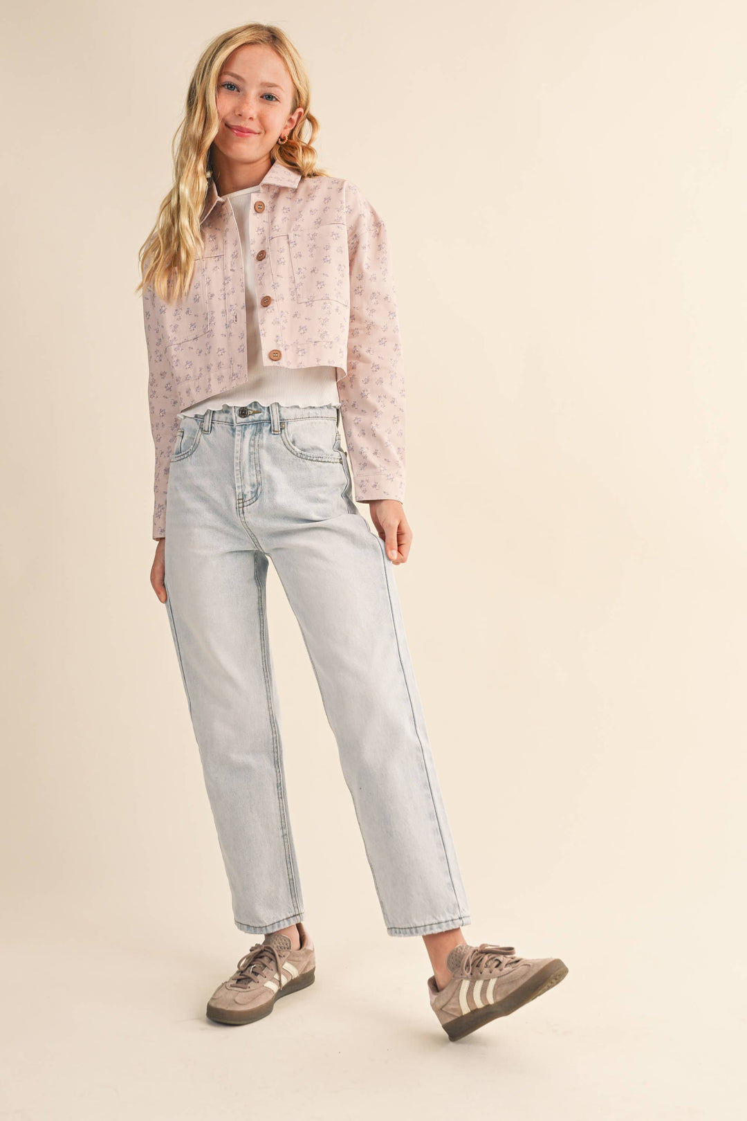 GIRLS CROPPED JACKET