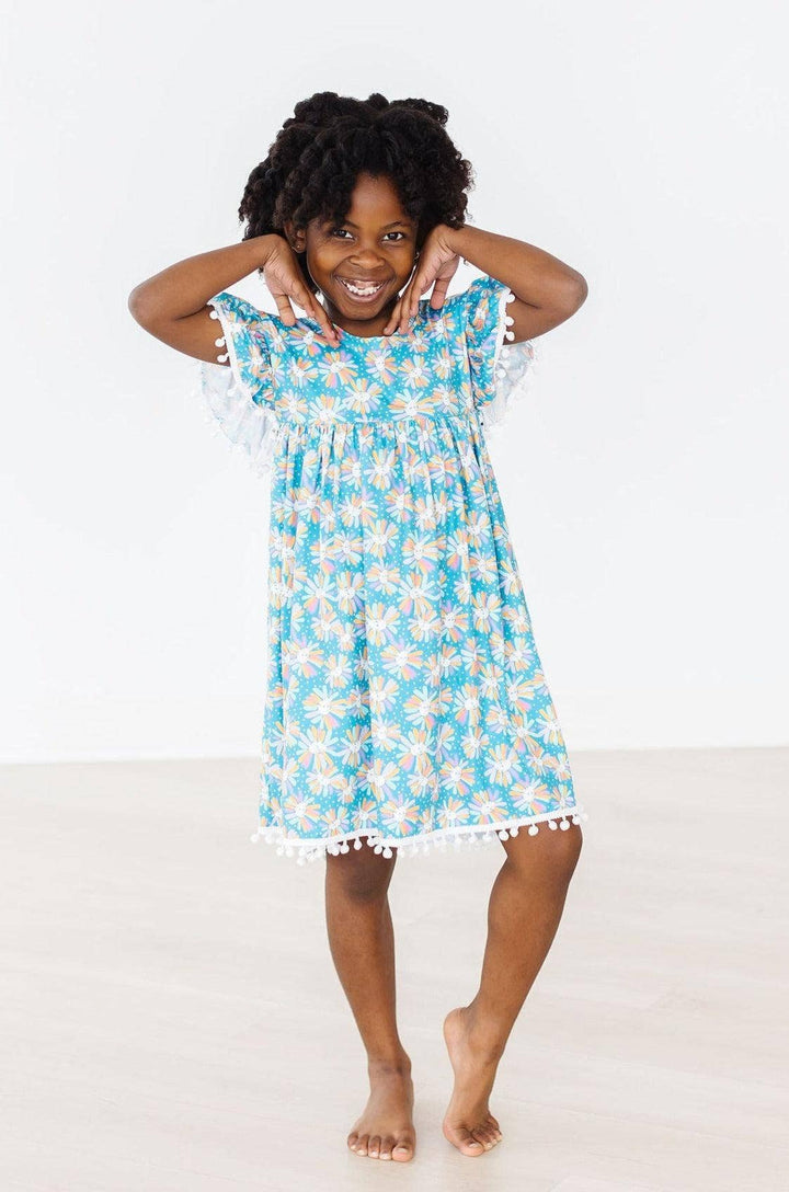 Daisy Pom Pom Dress