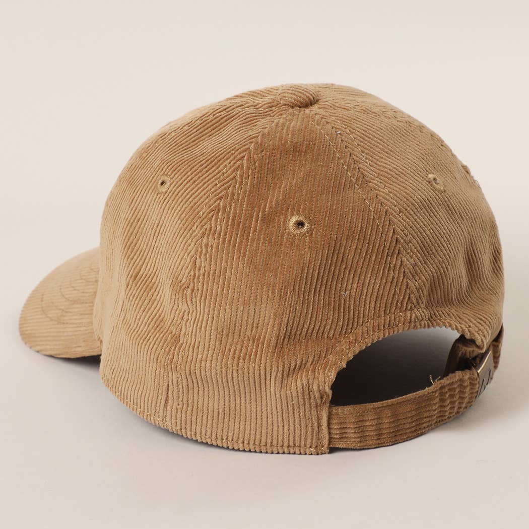 WHISKEY WEATHER Corduroy Cap