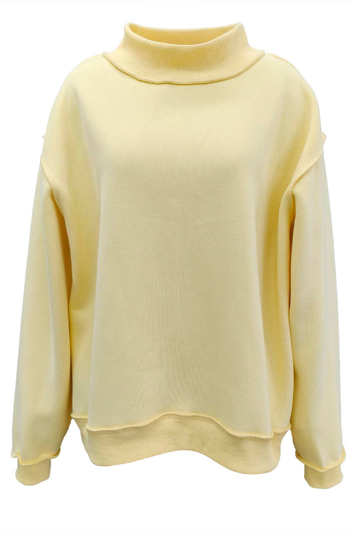 Butter Yellow Sweatshirt