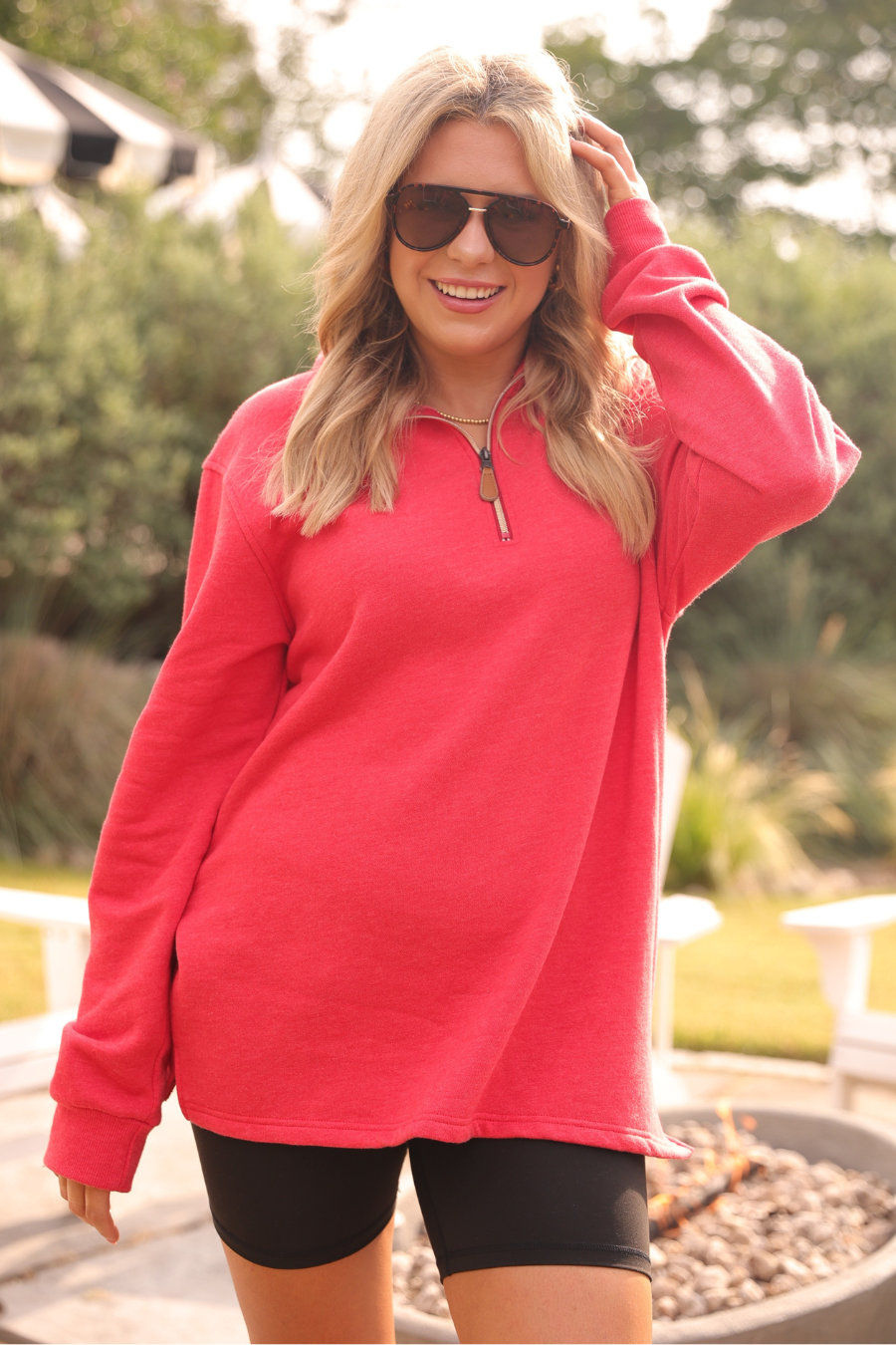 Miley Quarter Zip Pullover