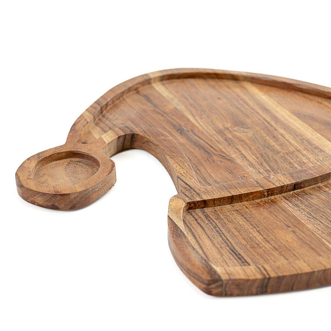 Santa Hat Serving Board