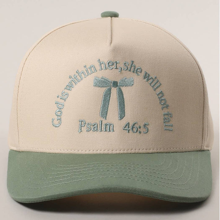 Psalm 46-5 Ribbon Trucker Hat