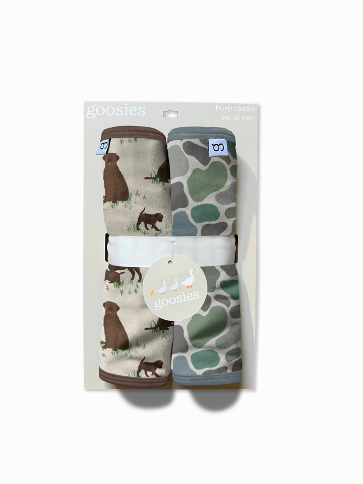 Burp Cloth Set (multiple prints)
