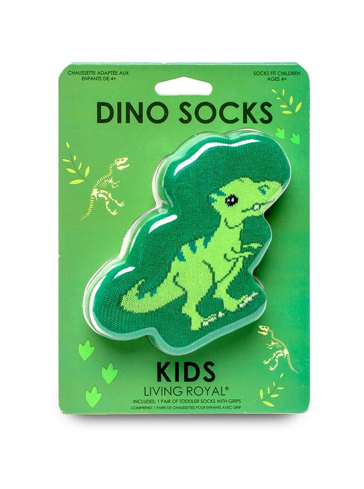 3D Packaged Dinosaur Socks