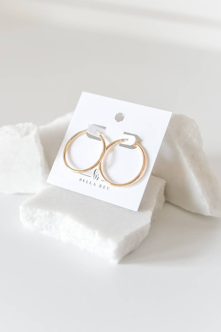 30 mm Gold Hoops