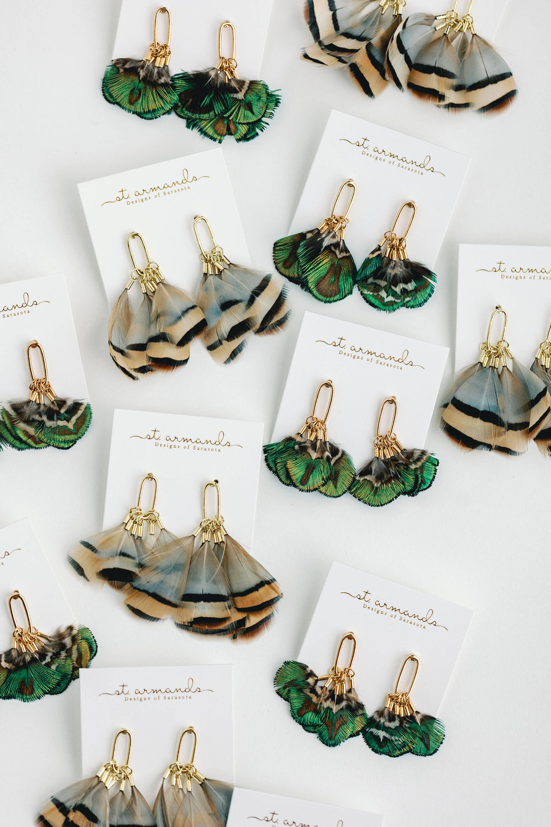 Mallard Feather Earrings