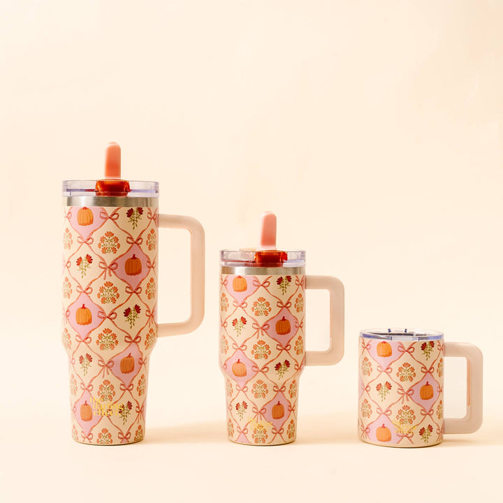 Patchwork Pumpkins Tumbler