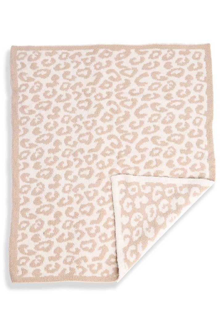 Kids Leopard Print Throw