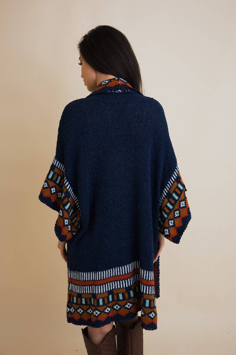 Southwestern Knit Cardigan