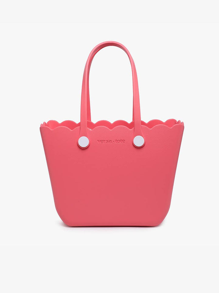 Rose Scalloped Versa Tote