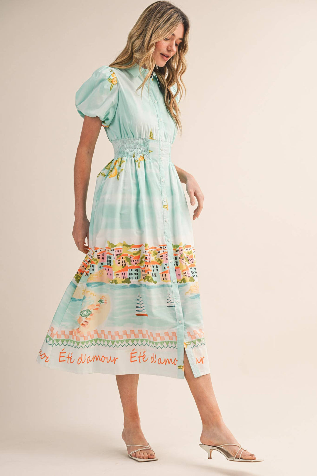 ISLANDS MIDI DRESS
