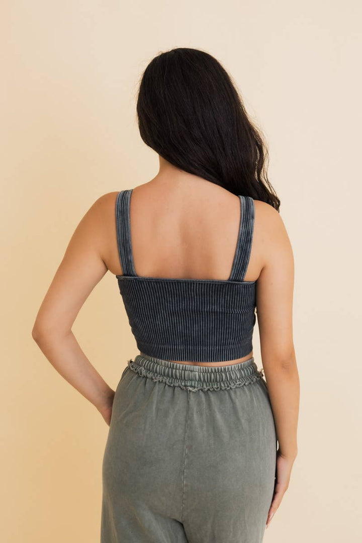 Ribbed Padded Bralette
