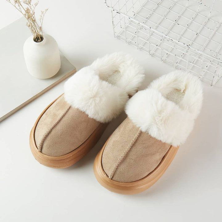 Suede Look Slippers