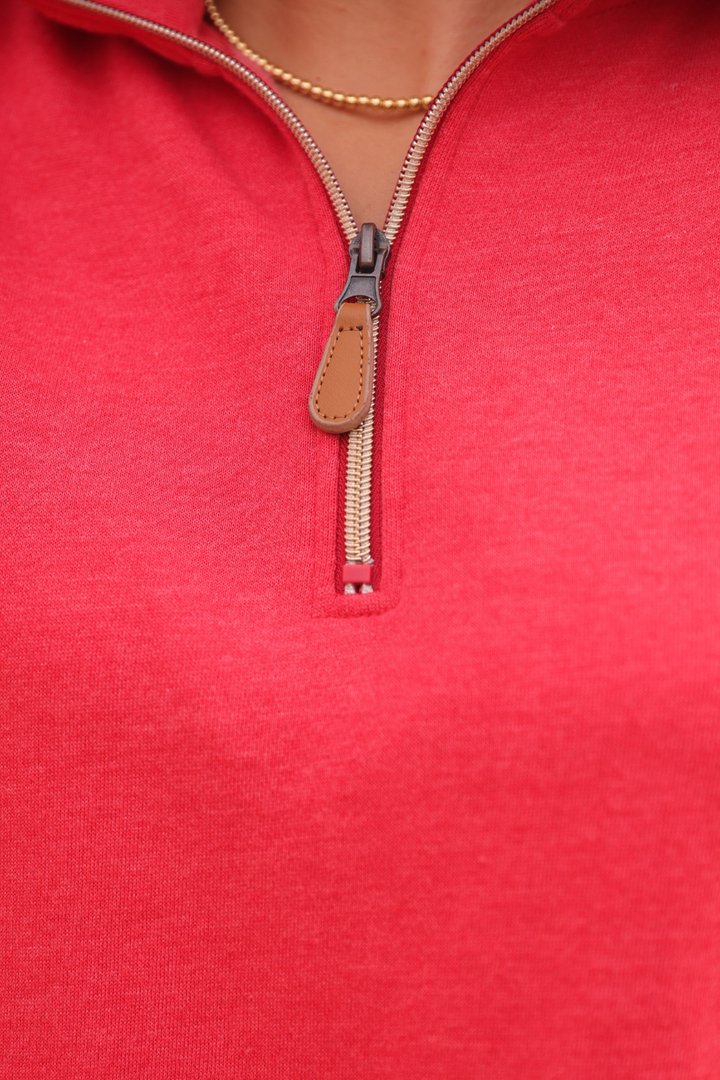 Miley Quarter Zip Pullover