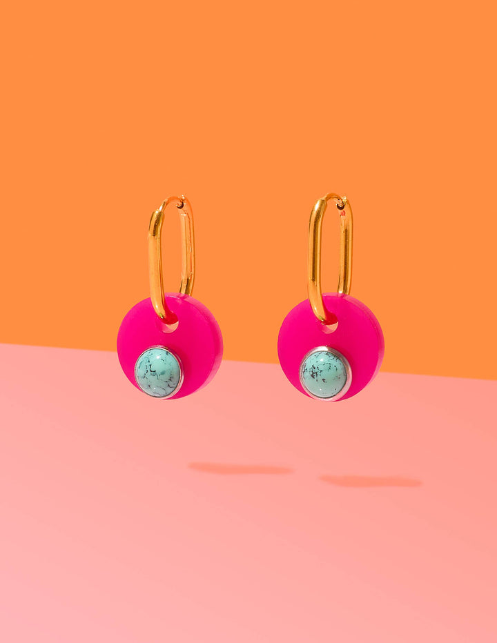 Deco Medallion Pink