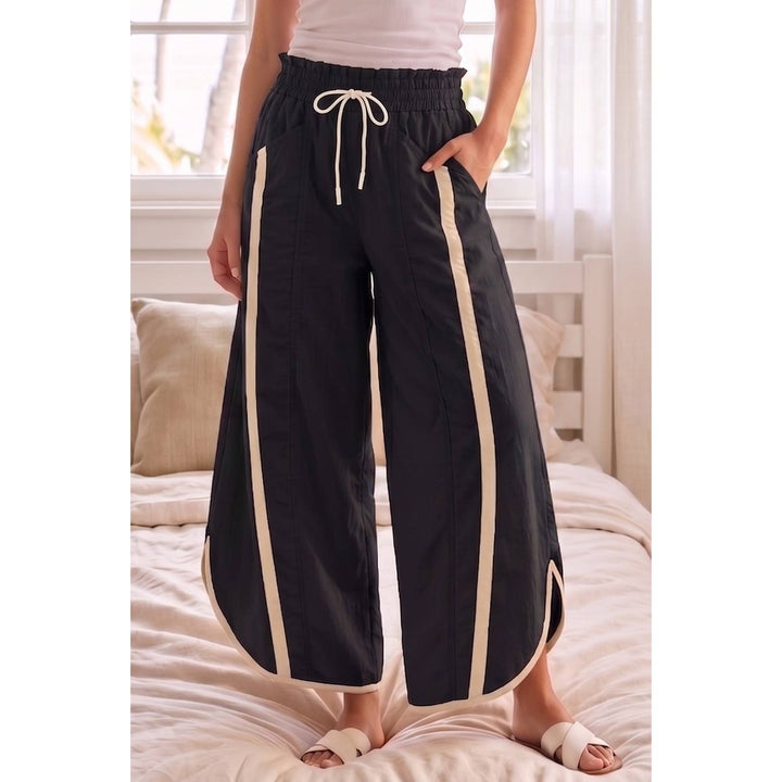 Tulip Sporty Stripe Nylon Pull On Pants