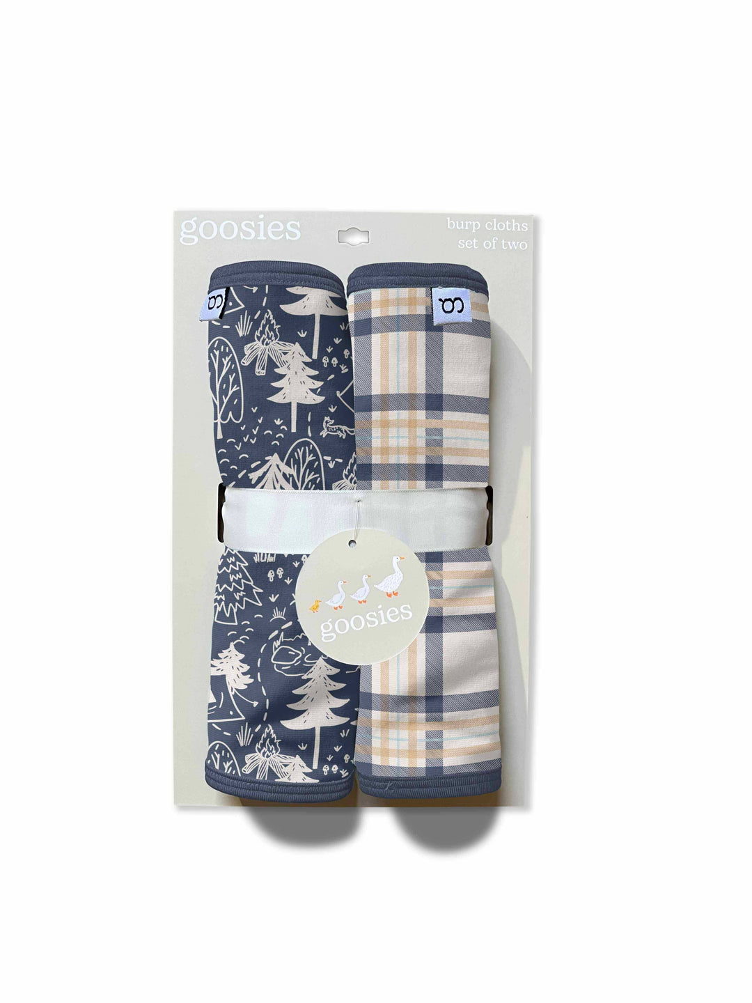 Burp Cloth Set (multiple prints)