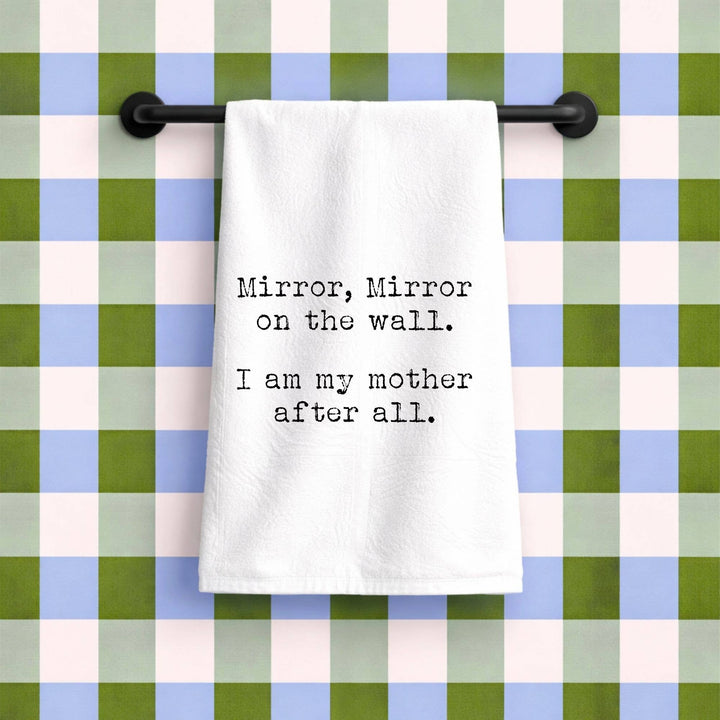 Mirror Mirror | flour sack towel