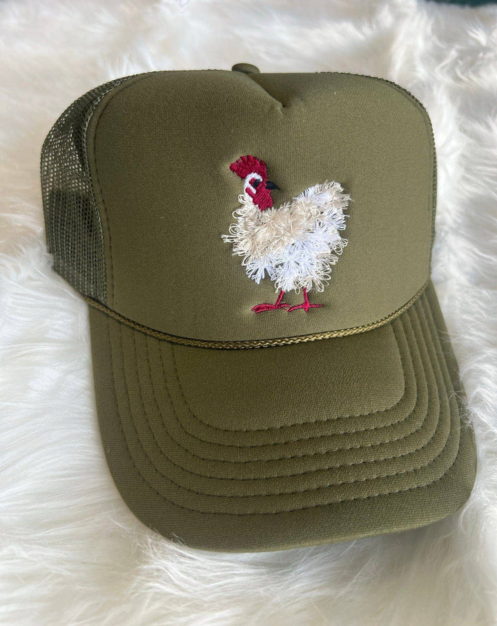 Mother Clucker Fluffy Trucker Hat
