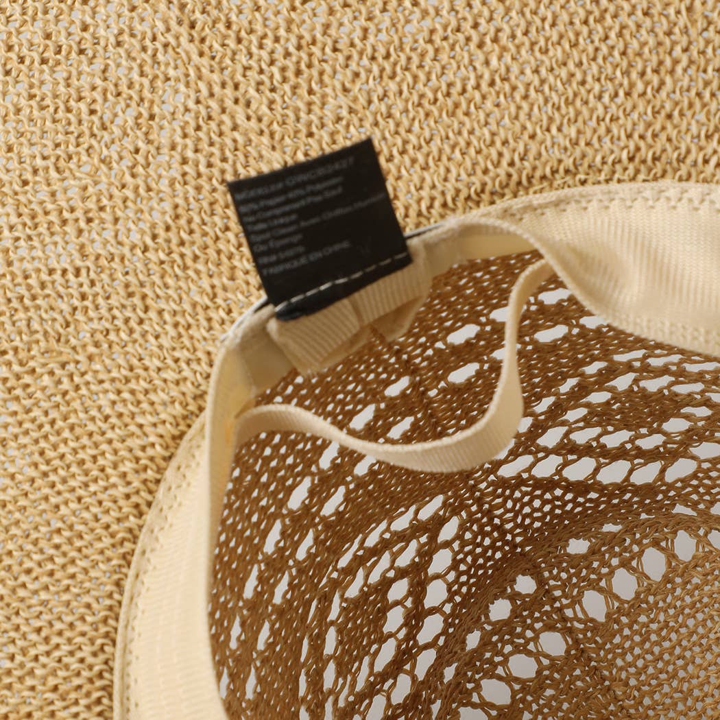 Eco-Friendly Straw Panama Hat