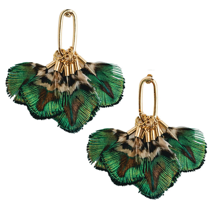 Mallard Feather Earrings