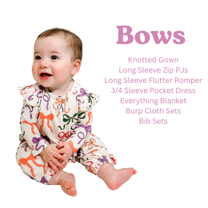 Zip PJs Bows
