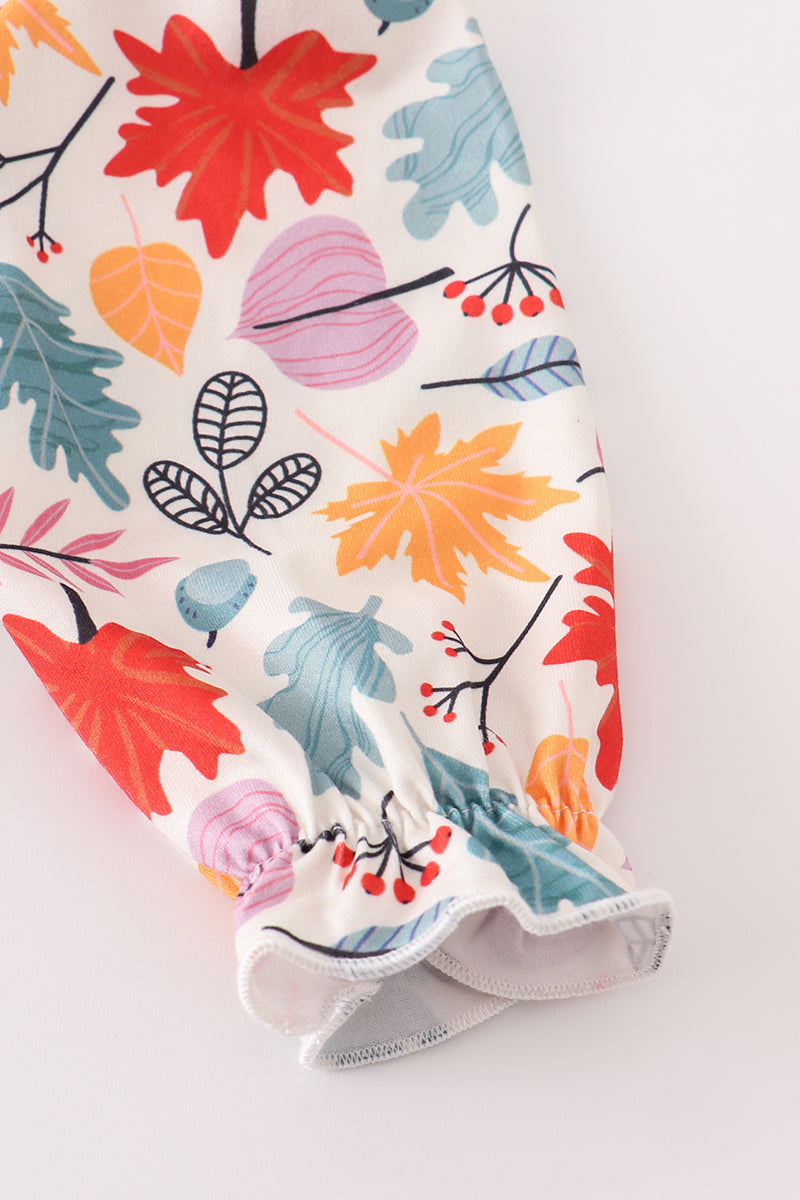 Fall Leaves Baby Gown