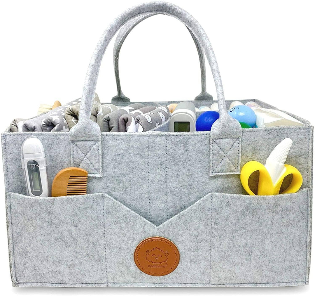 Kea Babies Diaper Caddy (Classic Gray)