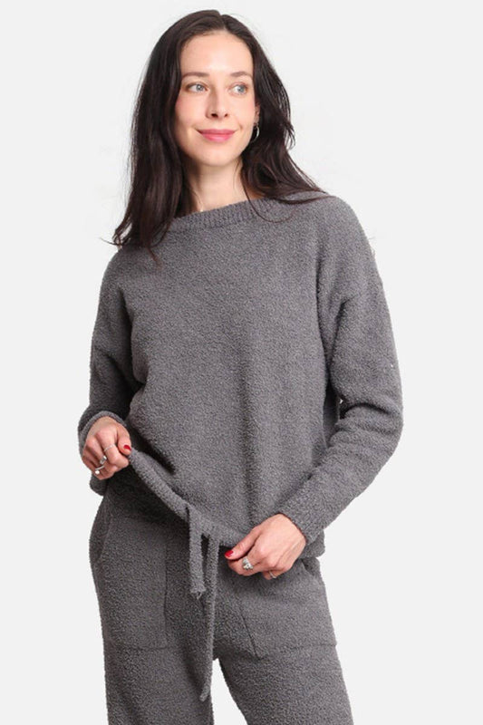 Grey Lounge Pullover