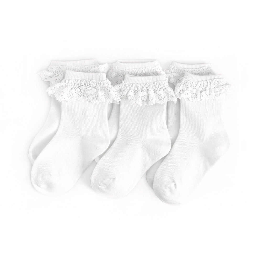 White Lace Sock 3-Pack